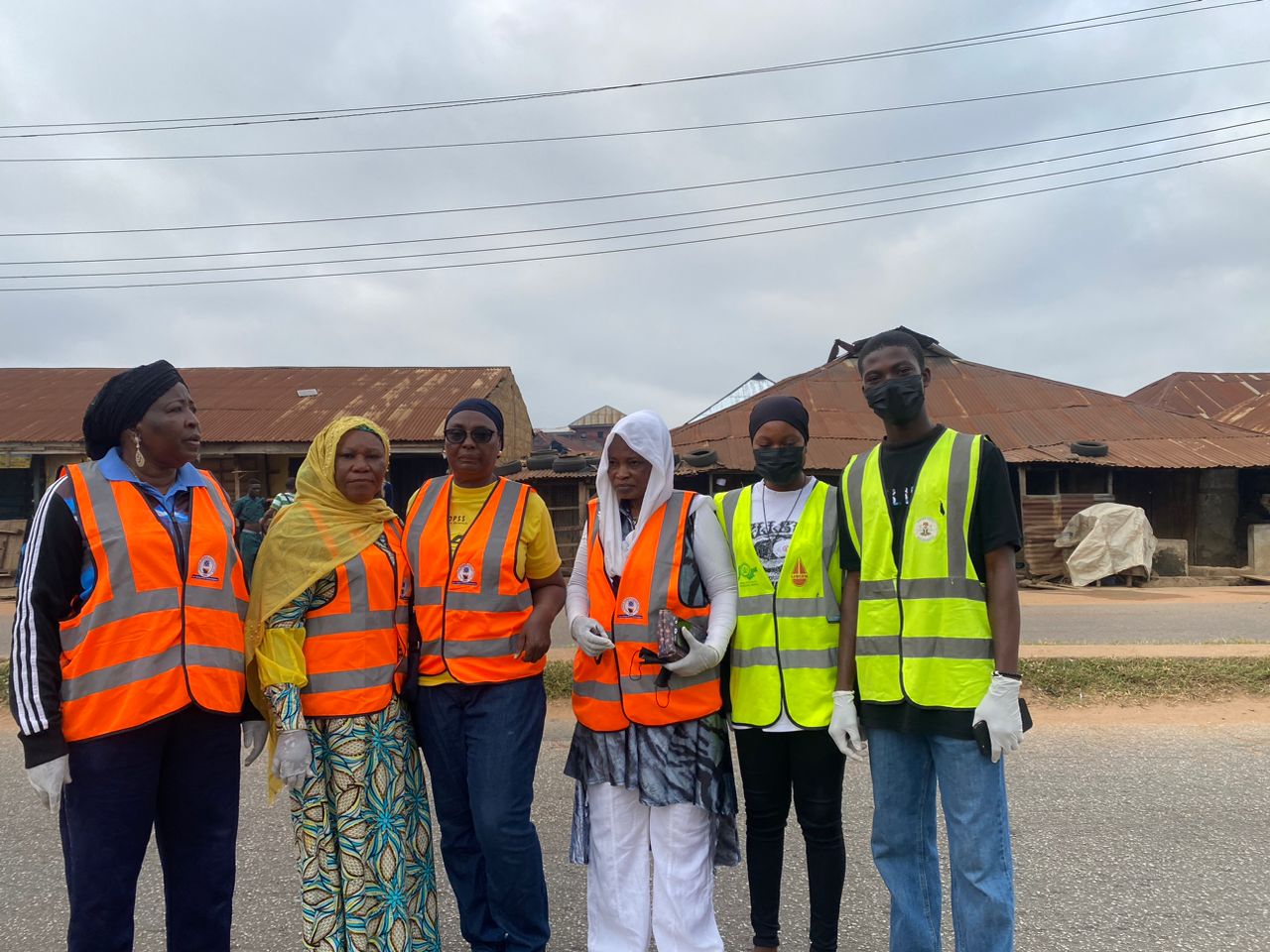 IWA volunteers in action